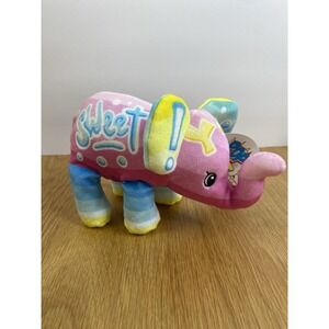 Pop‎ Art Soft Cepia CRUSH Elephant Plush Beanie Toy Collectible Small